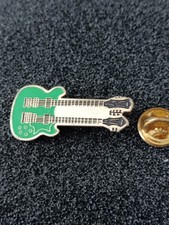 Pin's Pins Pin Enamel 18 Instrument Musique  "Guitare Électrique Double Manche" 