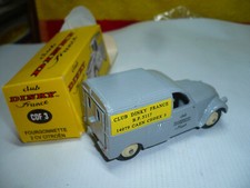 CITROEN 2CV FOURGONNETTE CLUB DINKY FRANCE CDF3 WHITE METAL