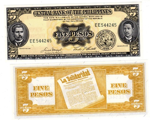 Philippines billet pesos nd - billet,