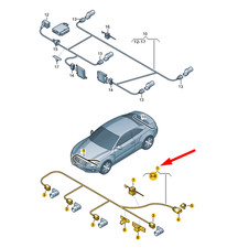 Kit de câblage de parc de pare-chocs avant pour AUDI A5 8T3 8K0971095 neuf