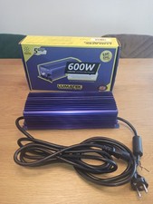 Ballast électronique LUMATEK 600W dimmable HPS/MH – comme neuf + boîte