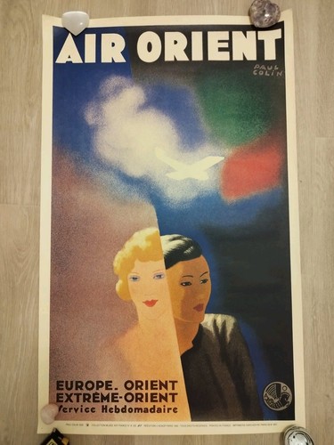 Affiche poster air france - affiche,