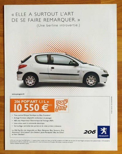 Publicité papier voiture - papier,