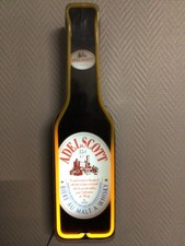 Rare enseigne lumineuse bière Adelscott  hauteur 590 !!!!