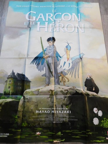 Garçon heron affiche - le, et