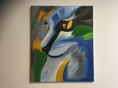 Tableau chat peintures - "le, chat"