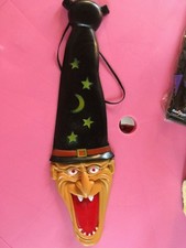 CRAVATE HALLOWEEN GOTHIQUE SORCIERE - NEUVE