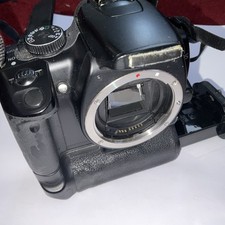 Canon EOS 400D, battery, charger, card, grip