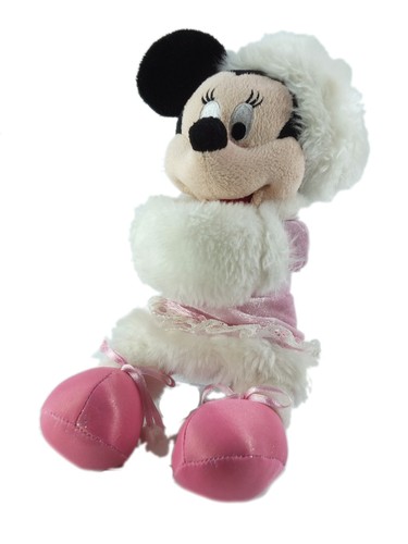 Peluche doudou minnie manteau - peluche,