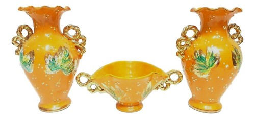Lot vases céramique lustered - lot,
