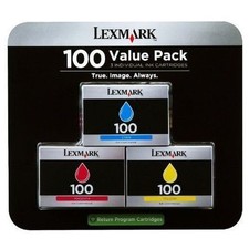 Lexmark 100 - 3 color ink -