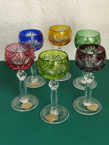Lot verres liqueur en - verres, à