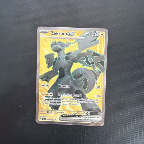 Carte pokemon zekrom - carte,