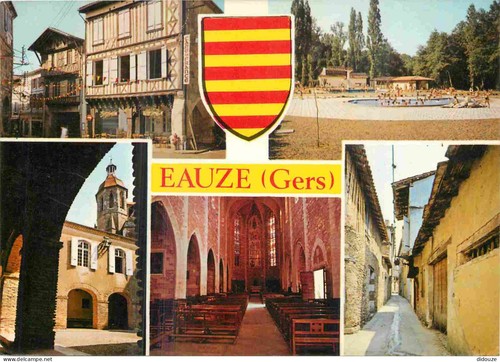 Carte postale eauze - carte,