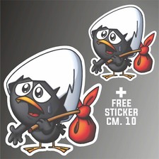 autocollant Calimero car