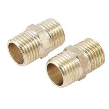 2pcs 1/4"PT Adaptateur