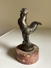 mascotte automobile ancien Coq CHANTECLER
