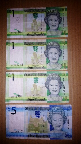 Billets banque jersey - billets,