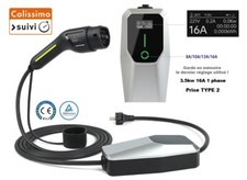 Câble Chargeur rapide mobile 220V Type 2 16A VOLVO C30 XC60 XC90  Kia Niro JEEP