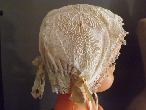 Bonnet bébé ancien - (n°5),