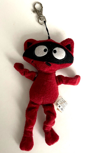 Porte clé peluche - clé, renard