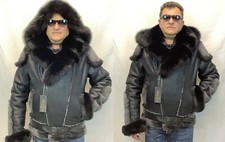 Veste Aviateur En Cuir De