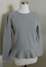 J.CREW TULLE-HEM TOP XS