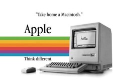 Poster photo Mac vintage
