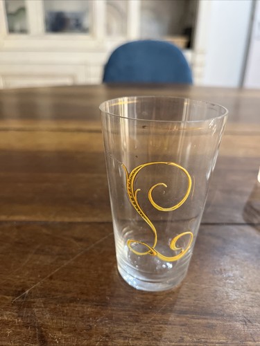 Ancien verre gobelet - verre, en