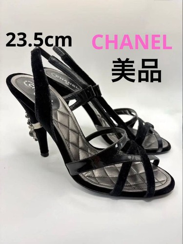 Sandales chanel pearl jewel - sandales,