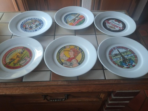 Lot assiettes - 6,