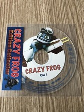 CD SINGLE 2 TITRES CRAZY FROG EDITION COLLECTOR AXEL F RARE