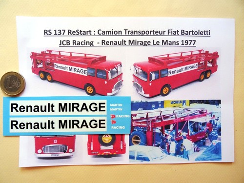 Rs135 decal restart - restart, fiat