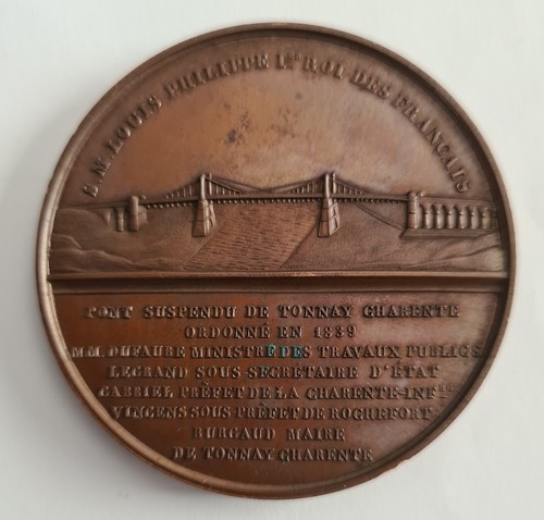 Médaille cuivre 1841 - en,
