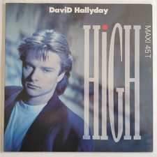 David Hallyday – High - True Cool - Vertigo - Vinyl, 12", 45,  Maxi -1988- EX/EX
