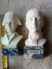 2 bustes Napoléon en résine