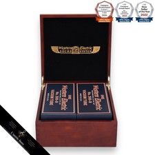 Paire de tubes à vide Western