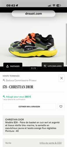 Dior b24 sorayama trainers - dior,