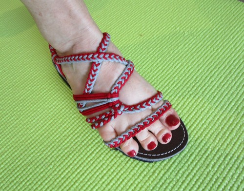 Sandales été corde - d'été,
