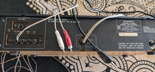 Tuner vintage pioneer 520l - , tx-520l