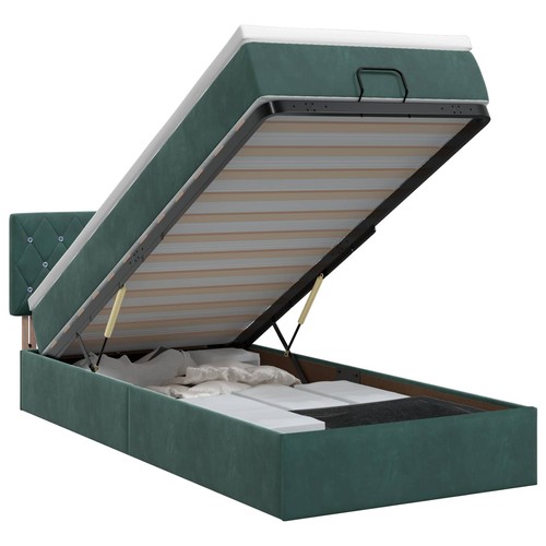 Lit ottoman avec matelas - ,