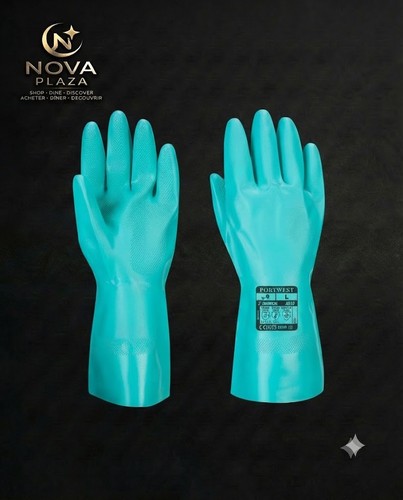 Gants protection chimique - de,