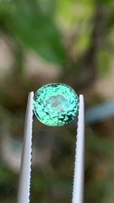 Green Tourmaline – Round Cut – Untreated – 1.10 ct