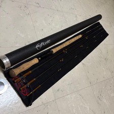 Canne à mouche à double main