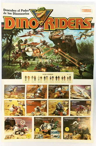Dino riders poster catalogue - riders,