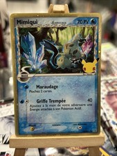 Carte Pokémon : Mimiqui SWSH136 Promo Epée & Bouclier Fr 25 Ans Célébrations 