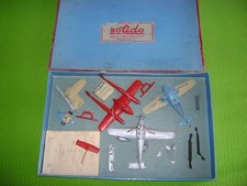 SOLIDO COFFRET AVIONS DEMONTABLES-JOUETS ANCIENS