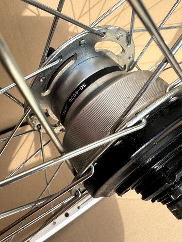 Roue arrière vélo shimano - roue,
