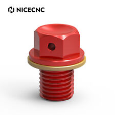 Bouchon de Vidange Magnétique M12x1,5 Pour Honda CR125R CR250R CR500R 1984-2001