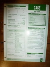 D268 Fiche Technique Case IH